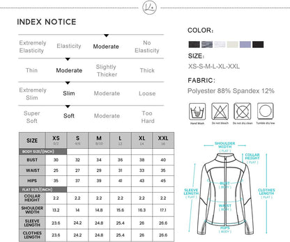 Womens Running Jackets with Zipper Pockets | Full Zip Up, Slim Fit, Thumb Holes, Long Sleeve, for Women Workout,Yoga, Athletic